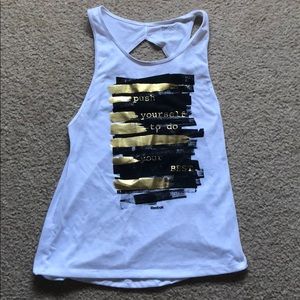 Reebok xs tank top